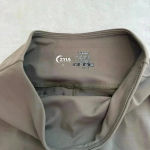 Zyia  Olive Logo Stripe Light n Tight Hi Rise Capri size 2 Photo 7