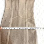 Bebe  Rose Dust Sleeveless Open Back Bandage Bodycon Party Mini Dress XS Photo 8