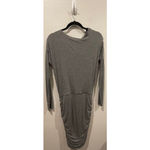 Athleta  Solstice Long Sleeve Grey Midi Dress Photo 2