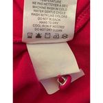 Joie  Sheer Tulle Ruffle Blouse size M Hot pink Raw Edge Photo 5