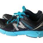 New Balance 470 V3 Women's Running Sneakers Size 8.5 B Black Blue Lace Up Photo 4