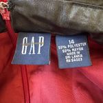 Gap Vintage ‘01 Dark Red Knee Length Skirt w/ Black Trim Photo 7