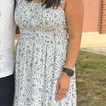 Altar'd State Floral Dress  Blue White Photo 0