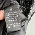 RN Studio by Ronni Nicole Sequin Cocktail Dress 3/4 Length Long Sleeve Size 4 Black Photo 9