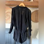Cleobella  black long sleeve romper shorts XS Photo 4
