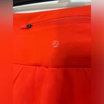 CRZ Yoga Red High Waisted Tennis Mini Pleated Skirt Spandex Inner Shorts Skort Photo 9