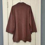 Beyond Yoga  open cardigan in mauve NWT size medium wide sleeve cozy comfort Photo 3
