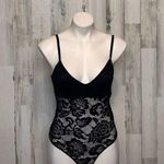 Black Lace Bodysuit | Sexy Floral Lingerie One Photo 0