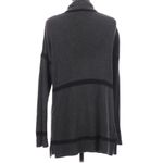 Ellen Tracy  gray black long‎ sleeve cardigan medium Photo 2