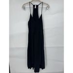 Anthropologie Daily Practice Black Racerback Midi Dress Small Minimalist Beach Photo 1