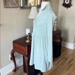 Bebop Comfy  Shirt Dress Babydoll Sage Knit  New Photo 8