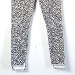 Current/Elliott CURRENT ELLIOT High-Rise Snow Leopard Jeans Sz 28 Cheetah Animal Print Photo 8