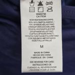 DKNY Blue Scrunch Drape Stretch Padded Swimwear Tankini Tank Top Medium M 10 Photo 6