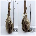 Coach Signature Satin Khaki/Bronze Bag Photo 4