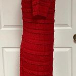 Cato Red lace short dress. Size 10 Photo 1