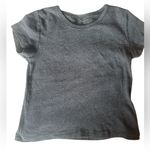 Brandy Melville Grey and Navy striped tee Photo 0