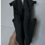 Lucky Brand  Women's 11 Loafer Flat Charcoal Faux Fur Lined Shoe Photo 2