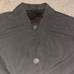 Lafayette 148  Lightweight Utility Cargo Button Down Shirt Jacket Shacket Brown M Photo 2