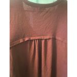 1. State V neck Burgundy sweater cutout bell sleeves size Large Red Photo 5