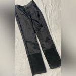 Copper Key  Sleek Black Leather Pants Photo 5