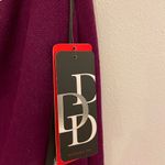 Dalia Collection  Wool Blend Dark Purple Mini Skirt size 8 Photo 3