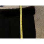 Italian Sonia Spegiale Black Collar Faux Fur Elements Size 44 Bodycon Mini Dress Size M Photo 13