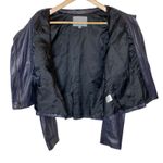 Classiques Entier  Leather Moto Jacket Purple size Large Photo 5