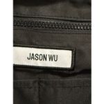 Jason Wu   Black  Puffer Hobo Zip Up Handbag 18x12 old money sporty Photo 3