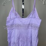 Free People Intimately Going Steady Lilac Beaded Lace Slip Dress Photo 9