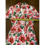 Alice + Olivia  Latoya Floral Mini Long Sleeve Blazer Dress size 0 Photo 6