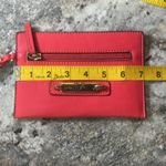19V69 Italia Vibrant Milano Red Wristlet Clutch Photo 4