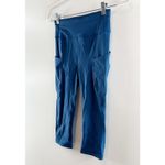 Lululemon Break Free Crop 17" Leggings Night Tide Blue 4 Photo 6