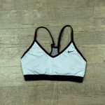 Lot of 3 Sports Bras Size Medium, White , Black Nike and Black Calvin Klein Photo 6