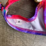 De La Mar Y2K Tie Dye Side Tie Bikini Purple Photo 7