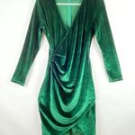 Forrest Green Velvet Wrap
Asymmetrical Dress Size M Photo 1