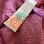 Free People New  Beach Keep Me Burnout Tee Shirt Top Blouse Boho Azelia Small Photo 5