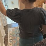 Free People Thermal Waffle Top Tee Photo 5