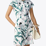 Tory Burch Printed Cotton Shirtdress in ivory desert bloom Photo 0