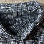 SheIn Plaid Fringe Mini Skirt Photo 2