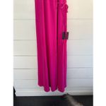 Lulus  Women’s Small Hot Pink Elegance with Ease Maci Wrap Dress New Photo 1