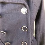 EXPRESS  Navy Blue Military Style Pea Coat Size XS Photo 1