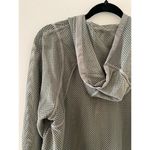 Lululemon  Athletica Relaxed Fit Mesh Jacket Grey Green Sage 6 EUC Photo 9