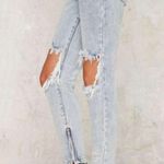 One Teaspoon NWT  30” Blue Malt Freebirds Distressed Jeans Photo 3