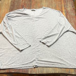 Bryn Walker  Oversized Gray Women's Top w/ Fitted Sleeves size 1X Photo 0