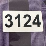 Lululemon  Size 6 Micro Macro Stripe Deep Zinfandel Purple Black Power Y Tank Top Photo 6