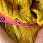 Urban Outfitters  Gold Velvet Romper Long Sleeve Boho One Piece Photo 6