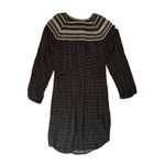 Anthropologie $138 Holding Horses S Mojave Smocked Peasant Mini Dress Black Photo 3