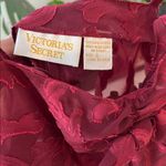 Victoria's Secret burgundy, short nightgown Photo 5