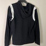 Reebok Super Bowl XLVI Indianapolis Black Graphic Long Sleeve Hoodie Zip Up Photo 2