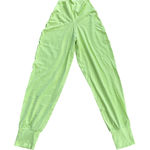 Aerie OFFLINE Neon Green High Waisted Jogger Pants Comfy Athletic Women's‎ Photo 0